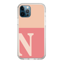 Slim Protection Case［ Original - initial two tone - N pink ］