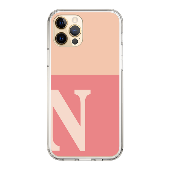 Slim Protection Case［ Original - initial two tone - N pink ］