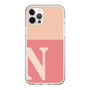 Slim Protection Case［ Original - initial two tone - N pink ］
