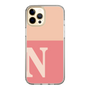 Slim Protection Case［ Original - initial two tone - N pink ］