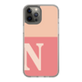 Slim Protection Case［ Original - initial two tone - N pink ］
