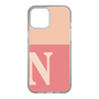 Slim Protection Case［ Original - initial two tone - N pink ］