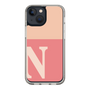 Slim Protection Case［ Original - initial two tone - N pink ］