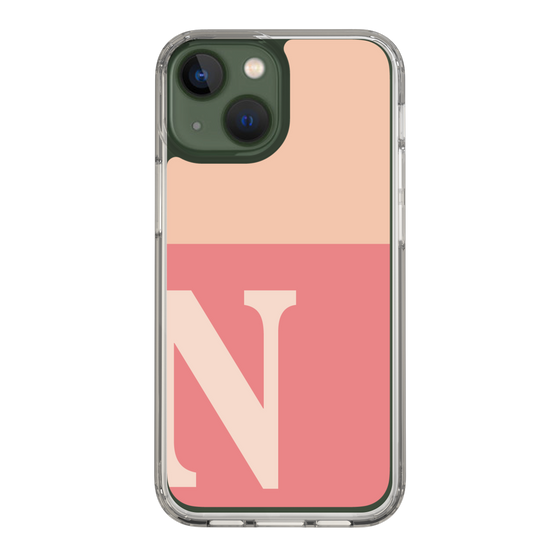 Slim Protection Case［ Original - initial two tone - N pink ］