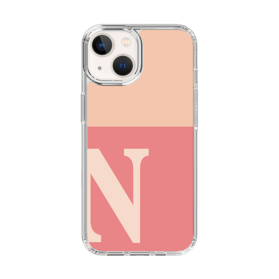 Slim Protection Case［ Original - initial two tone - N pink ］
