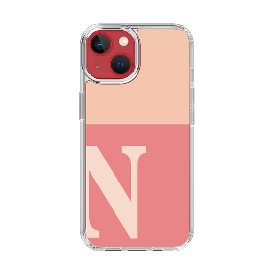 Slim Protection Case［ Original - initial two tone - N pink ］