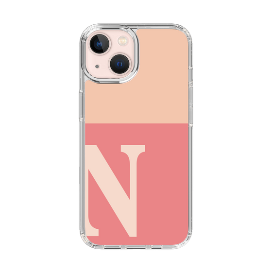 Slim Protection Case［ Original - initial two tone - N pink ］