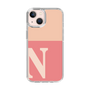 Slim Protection Case［ Original - initial two tone - N pink ］