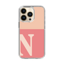 Slim Protection Case［ Original - initial two tone - N pink ］