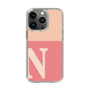 Slim Protection Case［ Original - initial two tone - N pink ］