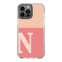 Slim Protection Case［ Original - initial two tone - N pink ］