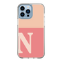 Slim Protection Case［ Original - initial two tone - N pink ］