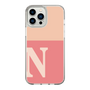 Slim Protection Case［ Original - initial two tone - N pink ］