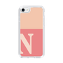 Slim Protection Case［ Original - initial two tone - N pink ］
