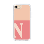 Slim Protection Case［ Original - initial two tone - N pink ］