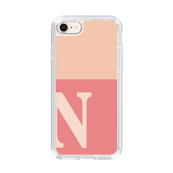 Slim Protection Case［ Original - initial two tone - N pink ］