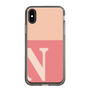 Slim Protection Case［ Original - initial two tone - N pink ］