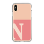 Slim Protection Case［ Original - initial two tone - N pink ］