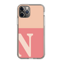 Slim Protection Case［ Original - initial two tone - N pink ］
