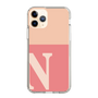 Slim Protection Case［ Original - initial two tone - N pink ］