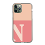 Slim Protection Case［ Original - initial two tone - N pink ］