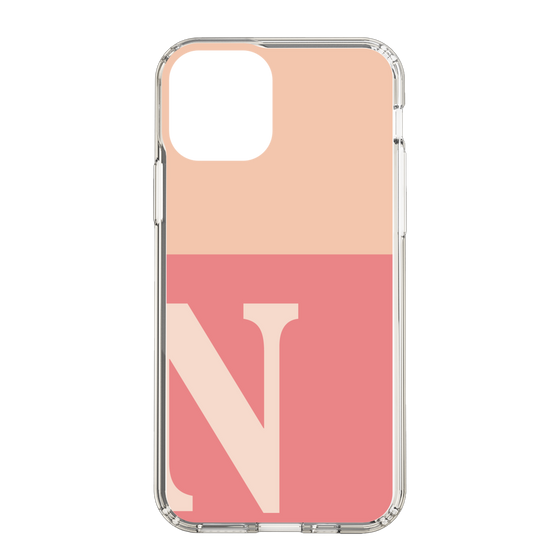 Slim Protection Case［ Original - initial two tone - N pink ］