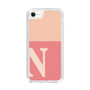 Slim Protection Case［ Original - initial two tone - N pink ］