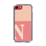 Slim Protection Case［ Original - initial two tone - N pink ］