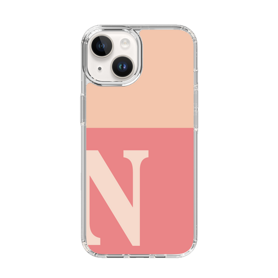 Slim Protection Case［ Original - initial two tone - N pink ］