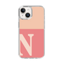 Slim Protection Case［ Original - initial two tone - N pink ］