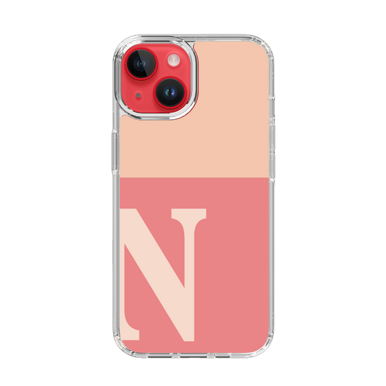 Slim Protection Case［ Original - initial two tone - N pink ］