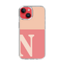 Slim Protection Case［ Original - initial two tone - N pink ］