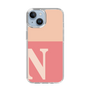 Slim Protection Case［ Original - initial two tone - N pink ］