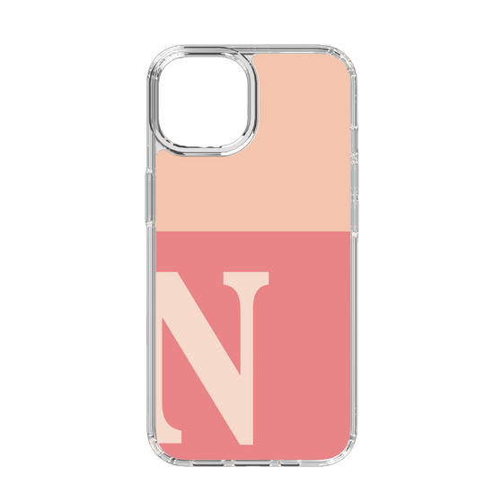 Slim Protection Case［ Original - initial two tone - N pink ］