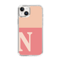 Slim Protection Case［ Original - initial two tone - N pink ］