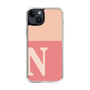 Slim Protection Case［ Original - initial two tone - N pink ］