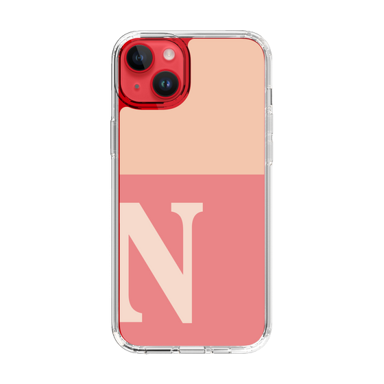 Slim Protection Case［ Original - initial two tone - N pink ］