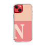 Slim Protection Case［ Original - initial two tone - N pink ］
