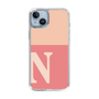 Slim Protection Case［ Original - initial two tone - N pink ］