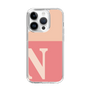 Slim Protection Case［ Original - initial two tone - N pink ］