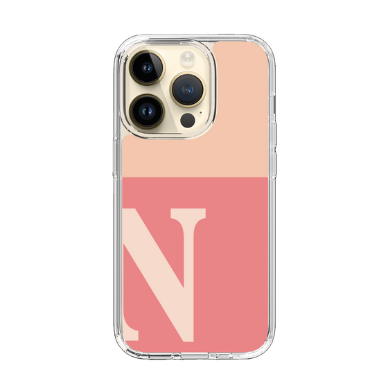 Slim Protection Case［ Original - initial two tone - N pink ］