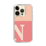 Slim Protection Case［ Original - initial two tone - N pink ］