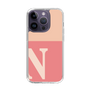 Slim Protection Case［ Original - initial two tone - N pink ］