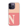 Slim Protection Case［ Original - initial two tone - N pink ］