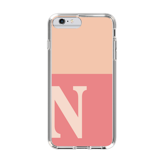 Slim Protection Case［ Original - initial two tone - N pink ］