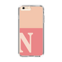 Slim Protection Case［ Original - initial two tone - N pink ］