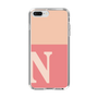 Slim Protection Case［ Original - initial two tone - N pink ］