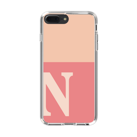 Slim Protection Case［ Original - initial two tone - N pink ］