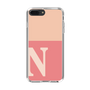 Slim Protection Case［ Original - initial two tone - N pink ］
