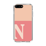 Slim Protection Case［ Original - initial two tone - N pink ］